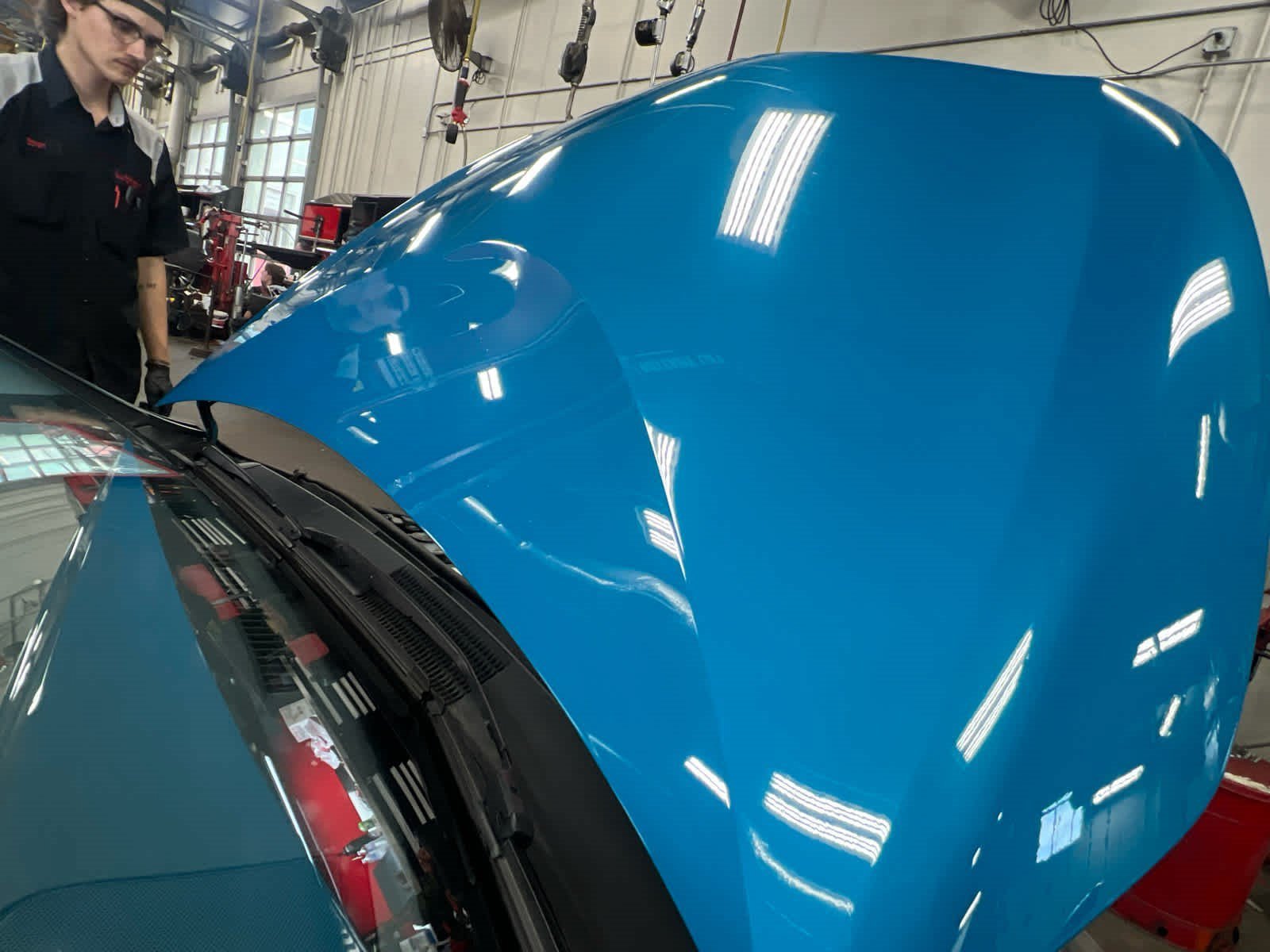 Used 2018 Blue Magnetism Toyota Advanced image 2