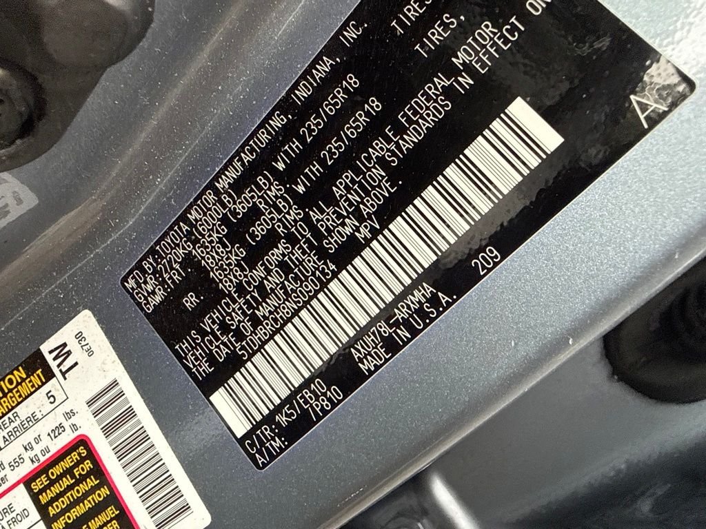 Used 2022 Brown Toyota XLE image 10