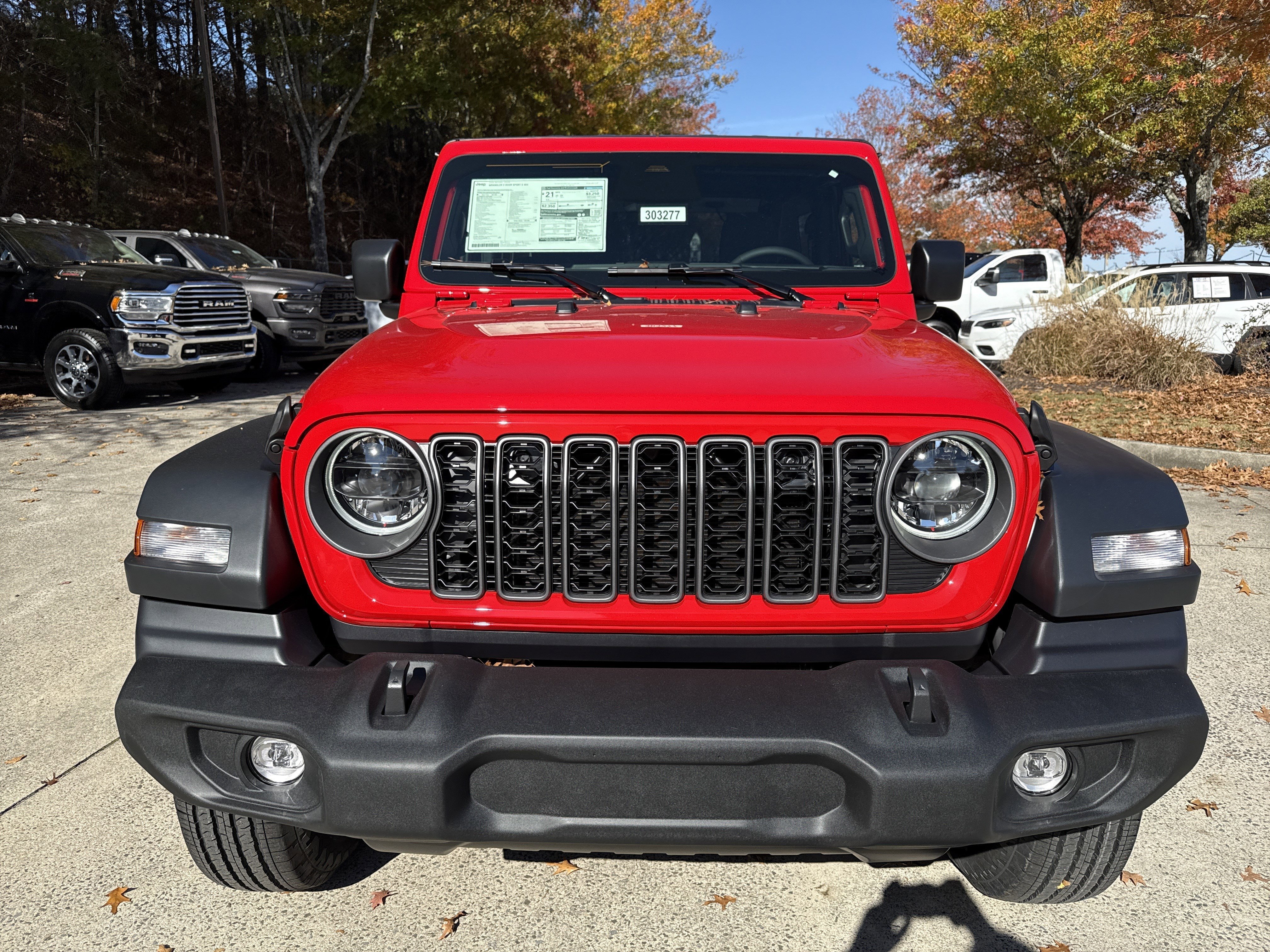 New 2026 Firecracker Red Clearcoat Jeep Sport S image 2