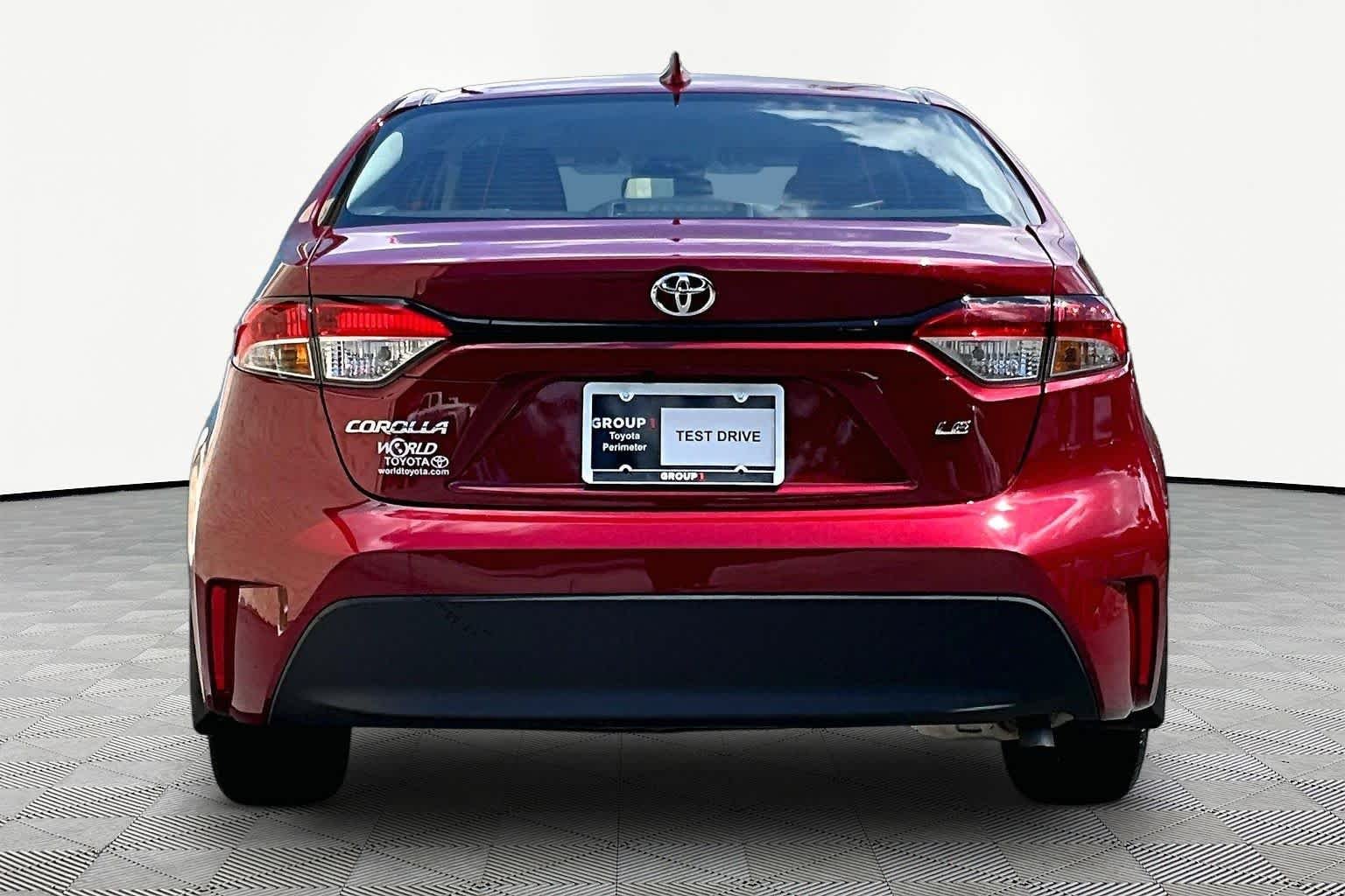 Used 2025 Ruby Flare Pearl Toyota LE image 5