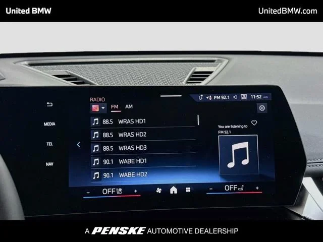 New 2026 Mineral White Metallic BMW X1 image 8