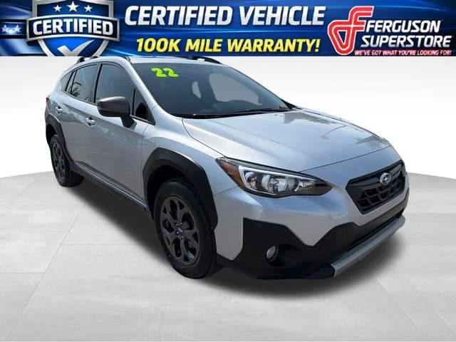 Certified Used 2022 Silver Subaru Sport image 1