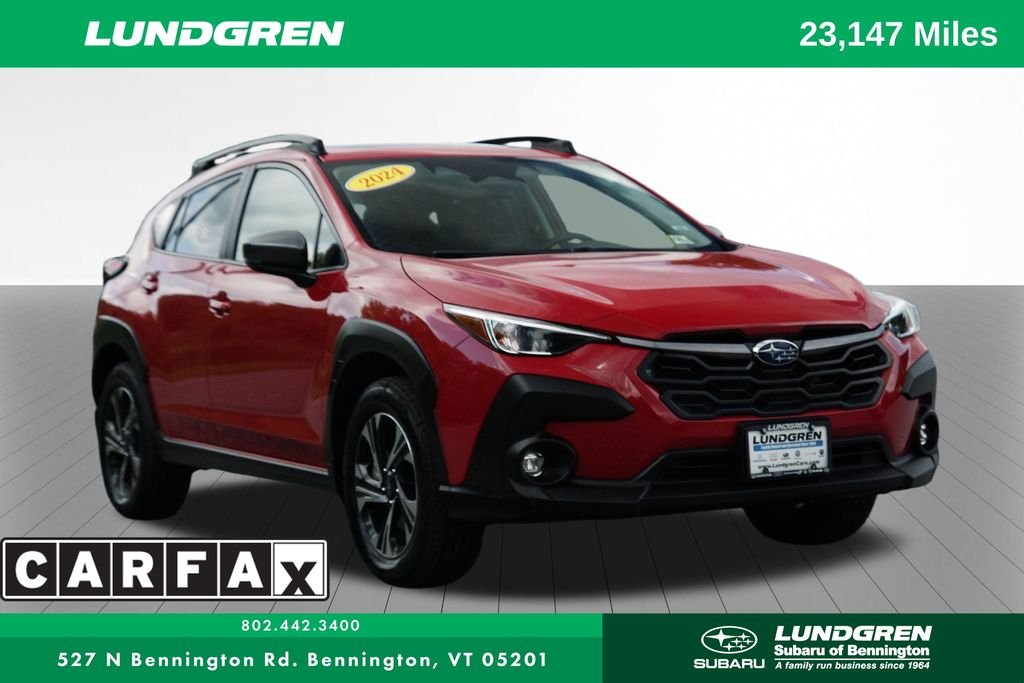 Used 2024 Red Subaru Premium image 1