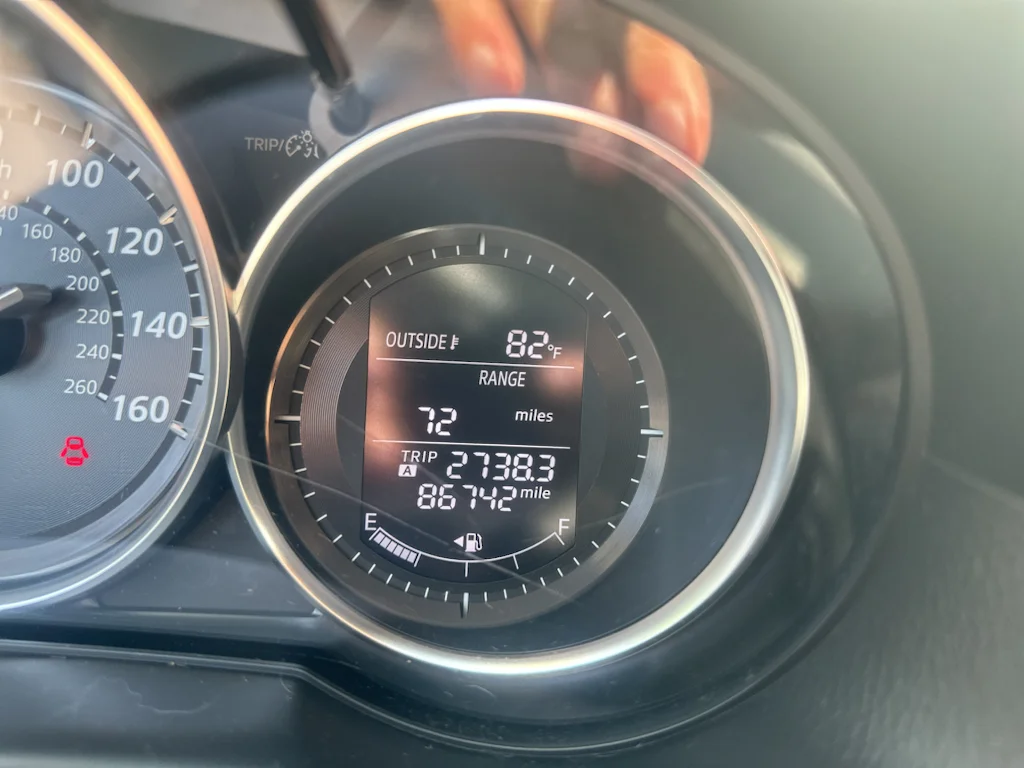 Used 2015 Blue Mazda Touring image 8