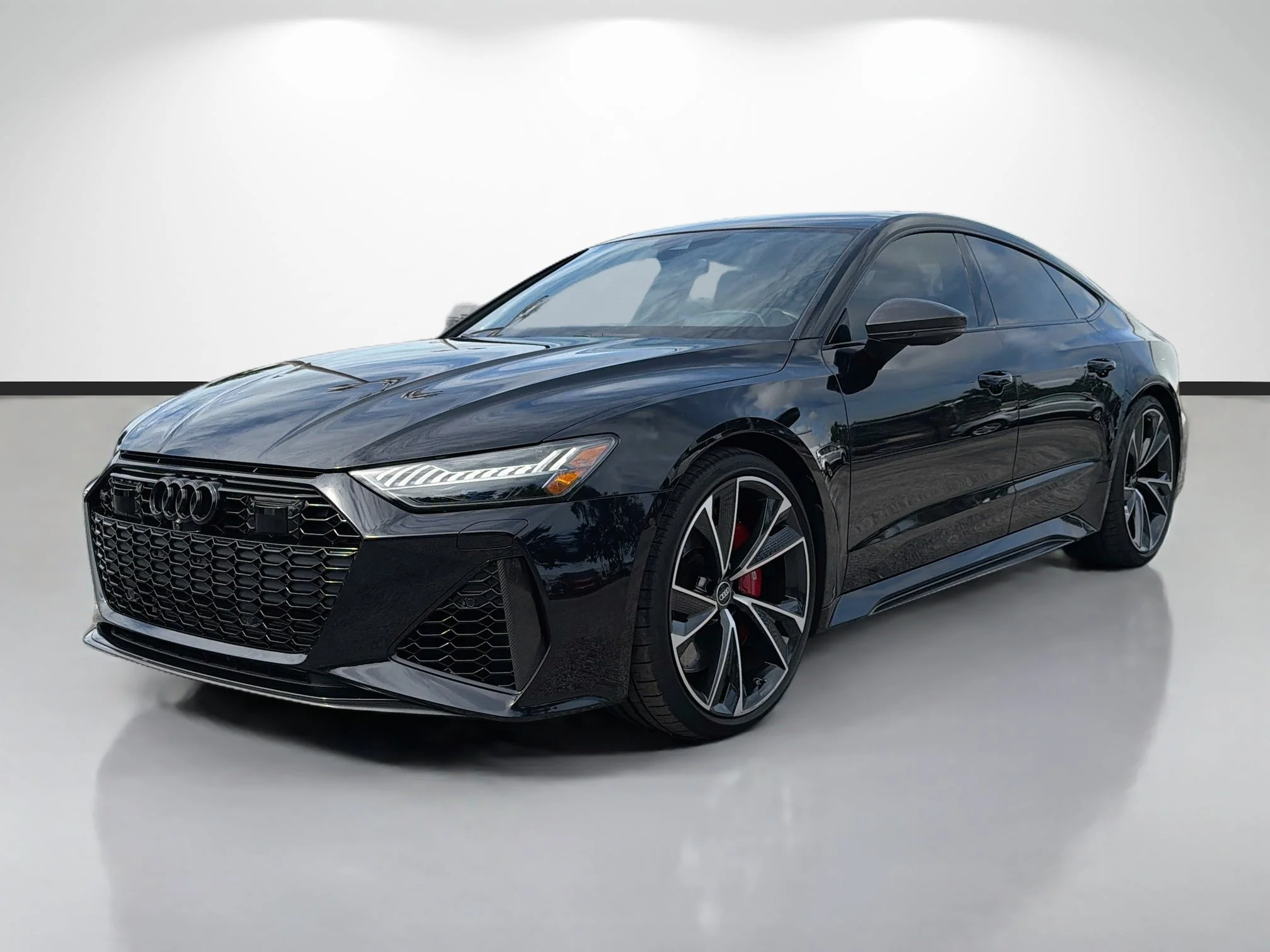 Used 2021 Black Crystal Audi 4.0T image 7