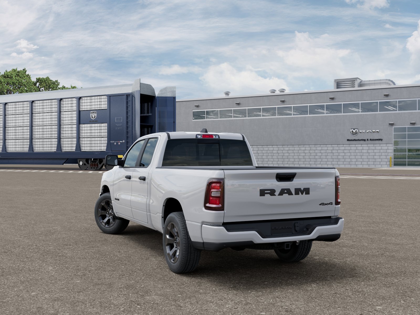 New 2026 Bright White Clear-Coat Exterior Paint RAM Express image 3