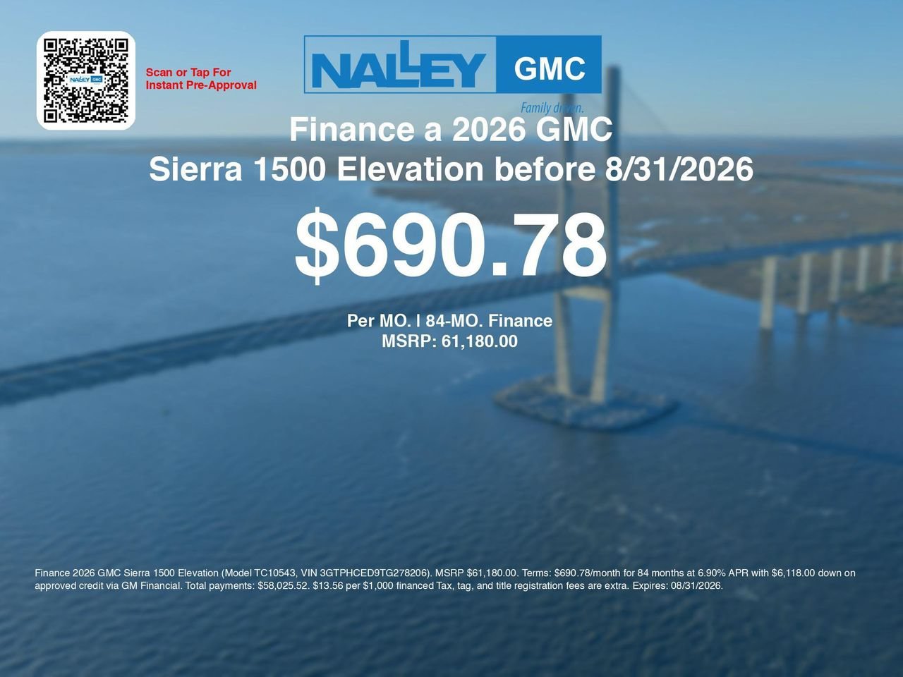 New 2026 Summit White GMC Elevation image 6