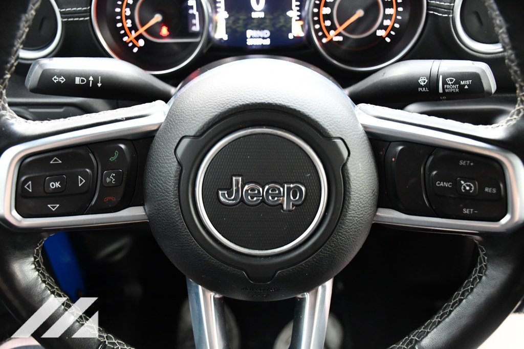 Used 2021 Blue Jeep Overland image 14