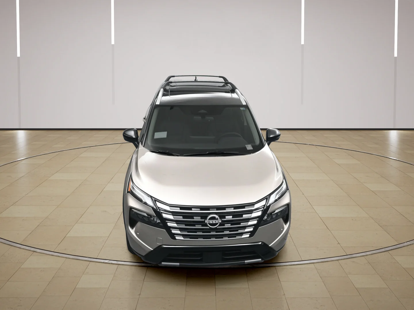 New 2026 Champagne Silver Metallic / Super Black Two-tone Nissan Platinum image 34