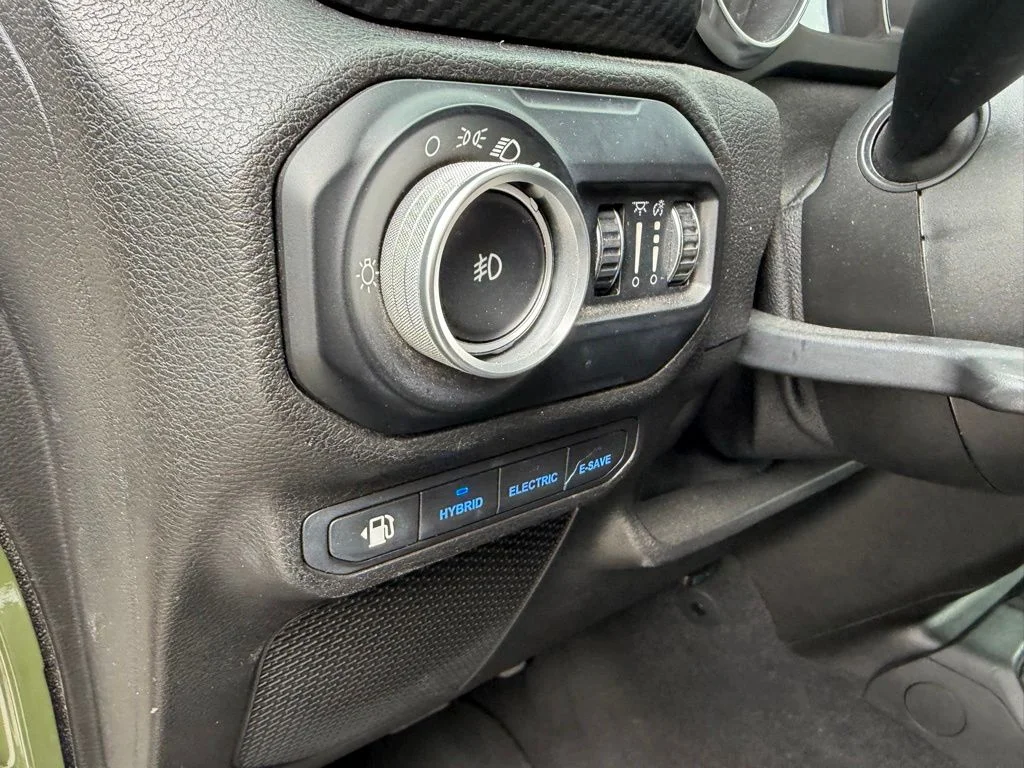 Used 2021 Green Jeep Unlimited Sahara 4xe image 18