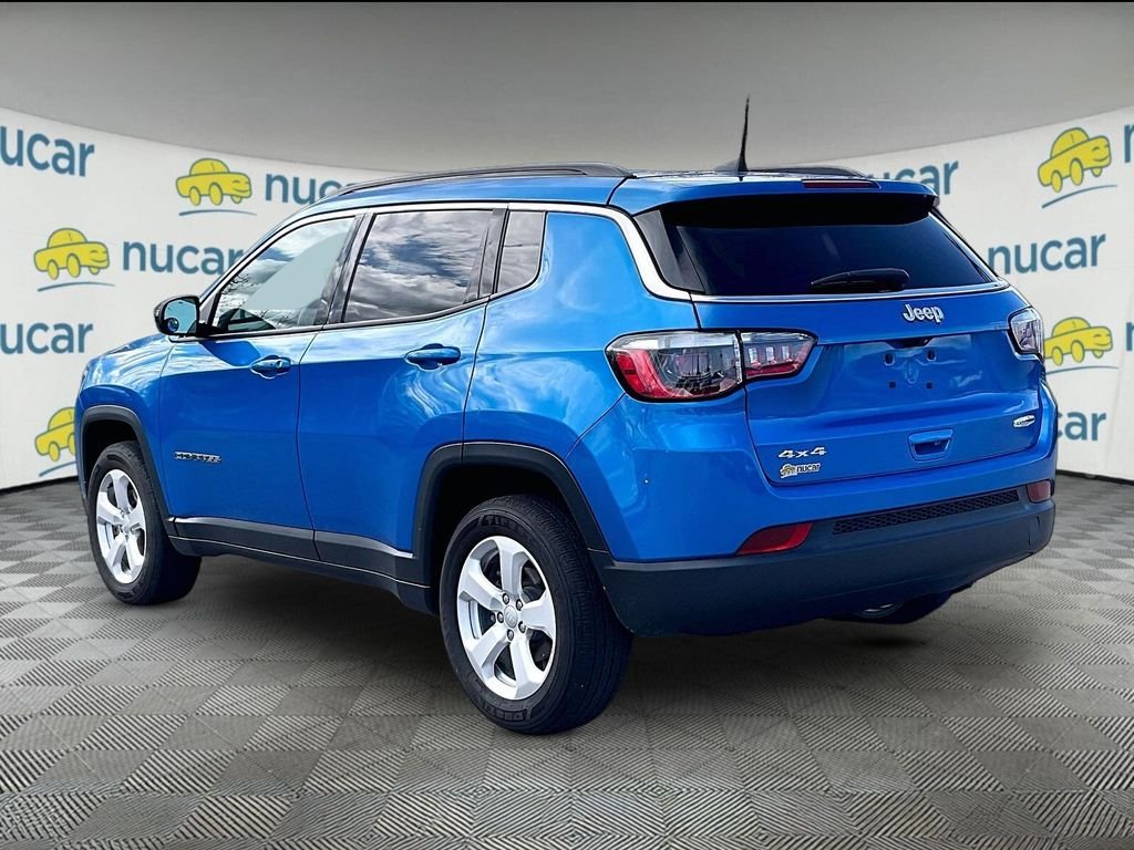 Used 2022 Laser Blue Jeep Latitude image 4