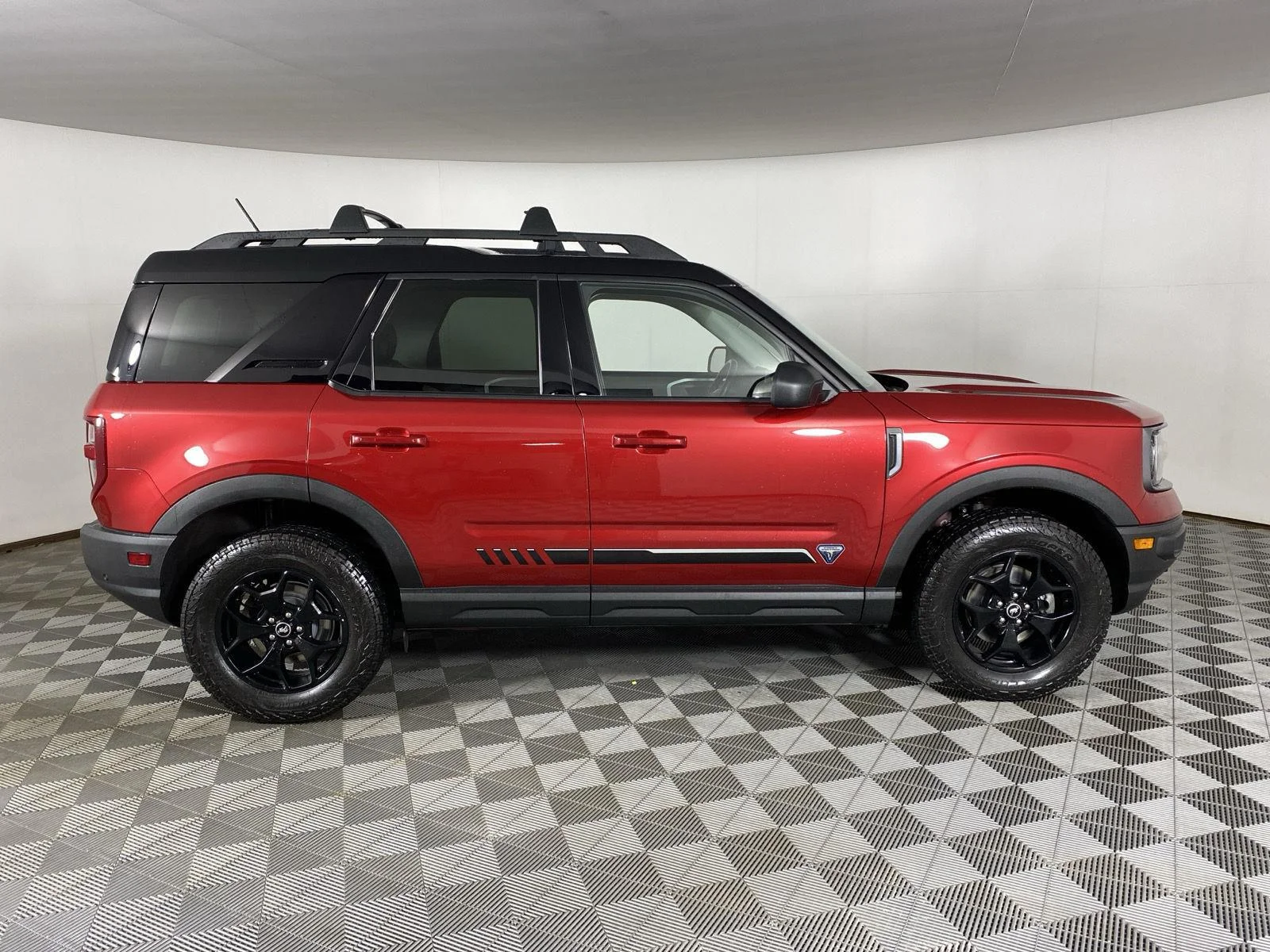 Used 2021 Rapid Red Metallic Tinted Clearcoat Ford First Edition image 11