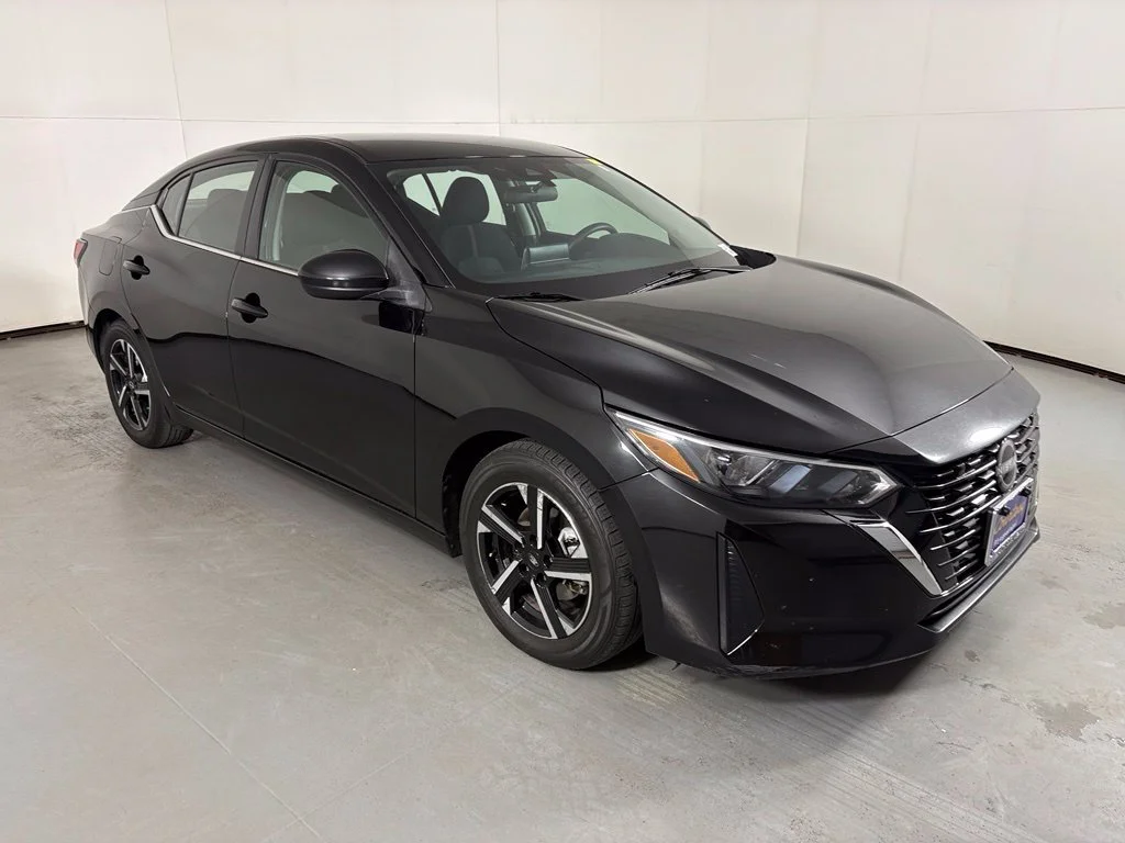 Used 2024 Black Nissan SV image 2