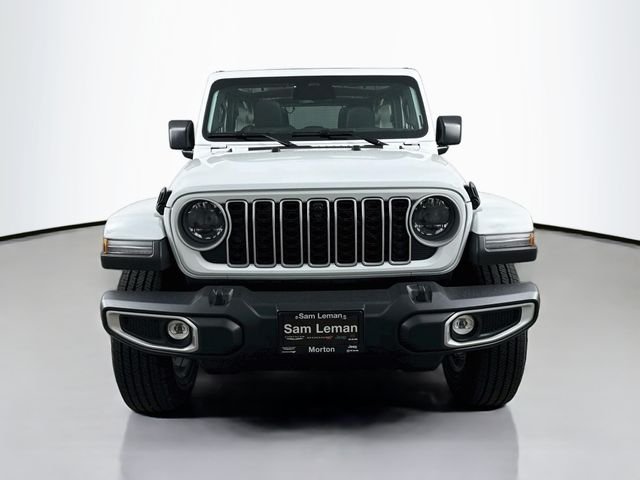 New 2026 Bright White Clear-Coat Exterior Paint Jeep Sahara image 2