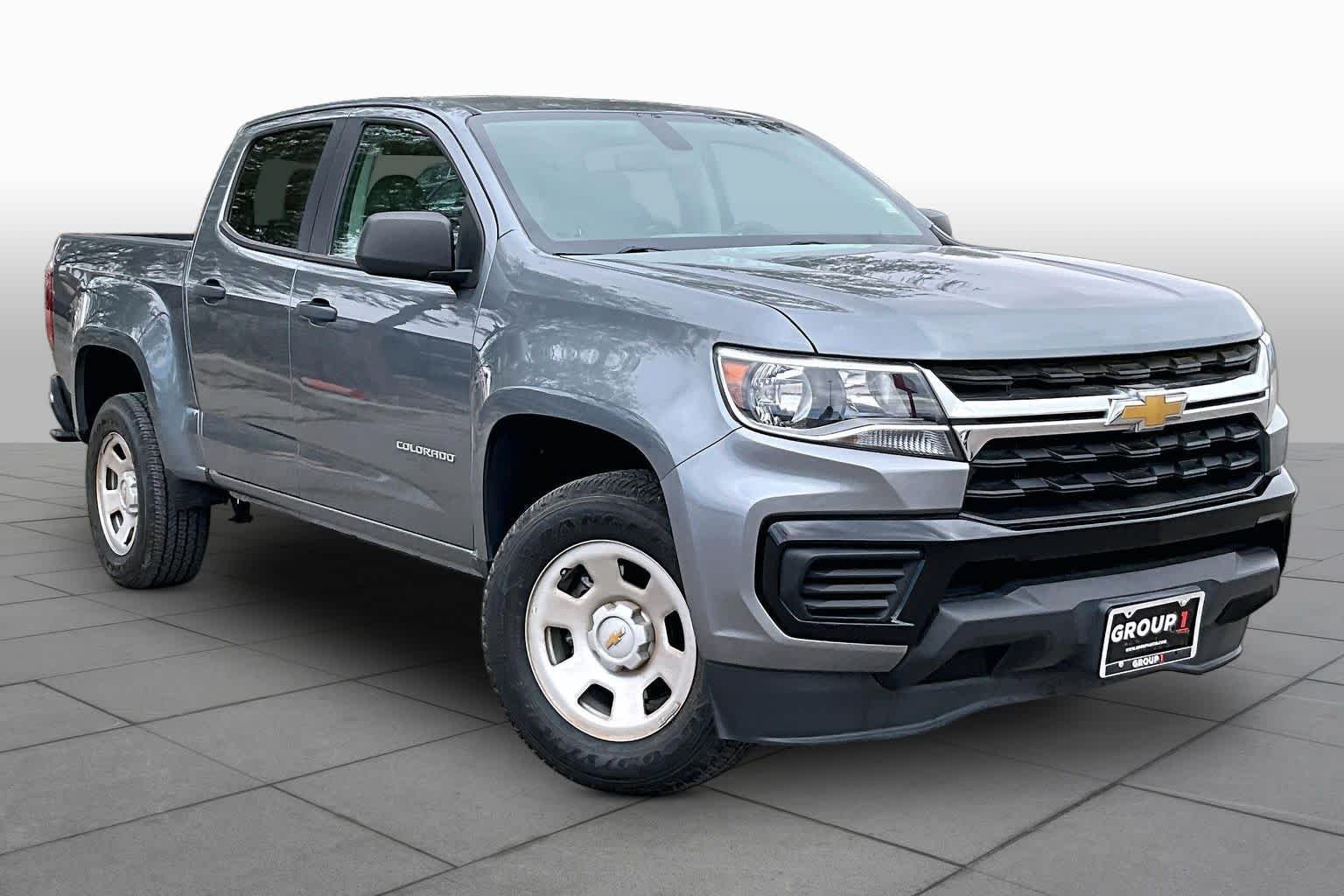 Used 2022 Satin Steel Metallic Chevrolet 2WD Work Truck image 3