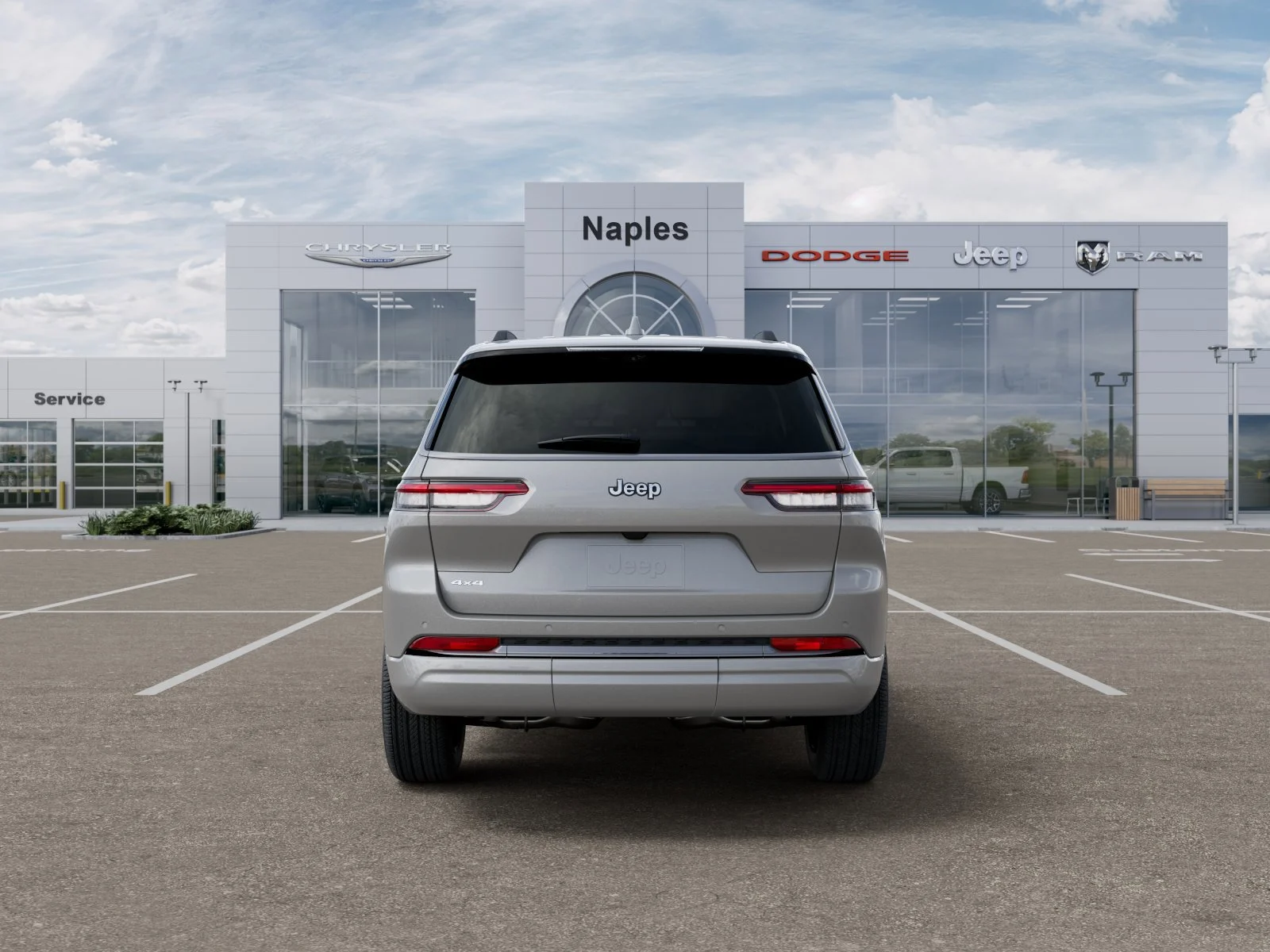New 2026 Silver Zynith Exterior Paint Jeep Limited Reserve image 7