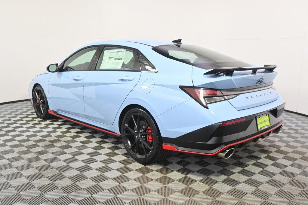 New 2026 Blue Hyundai Sedan image 3