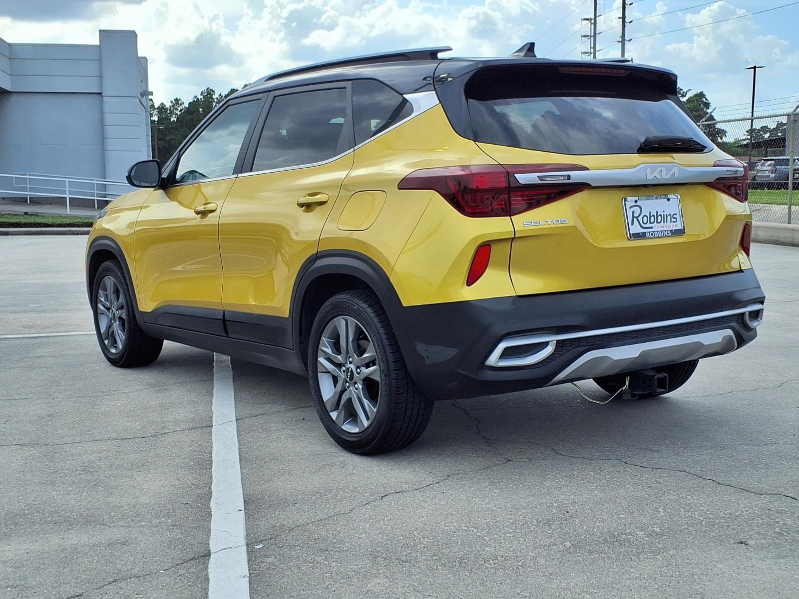 2022 Kia Seltos S Yellow at Group 1 GMC Buick South