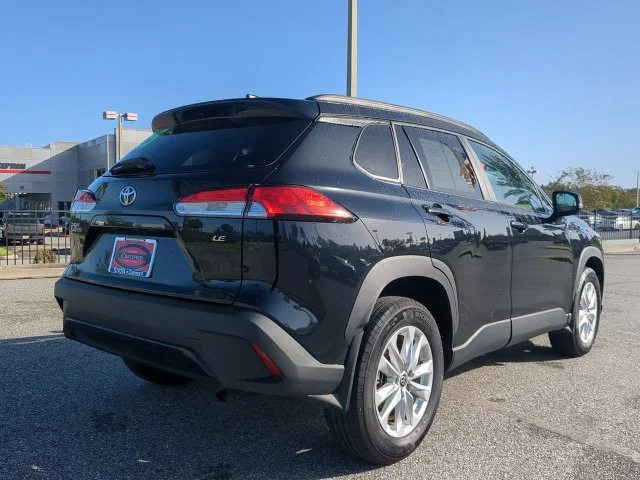 Certified Used 2025 Black Toyota LE image 4