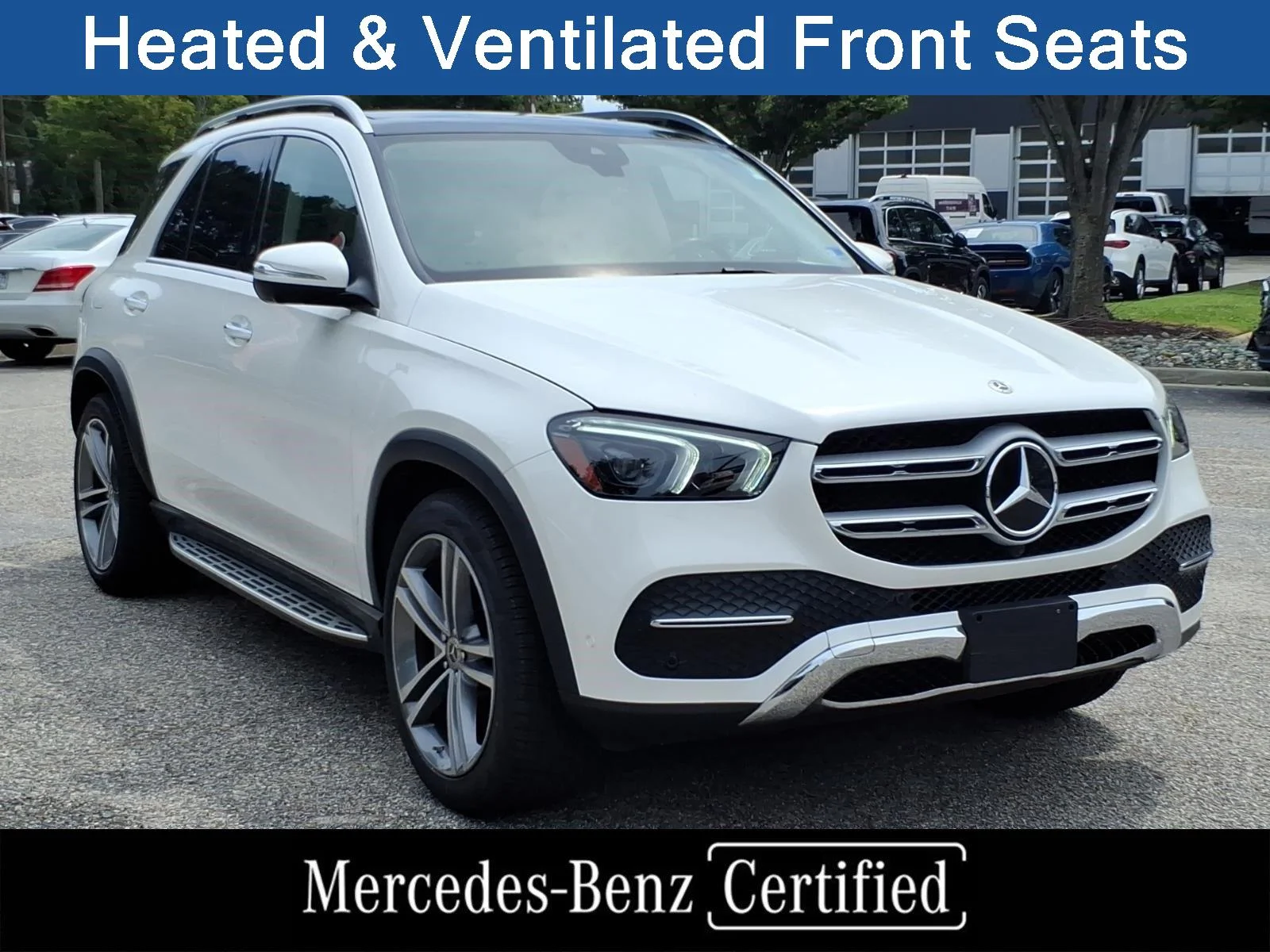 Certified Used 2022 Polar White Mercedes-Benz GLE 350 image 5