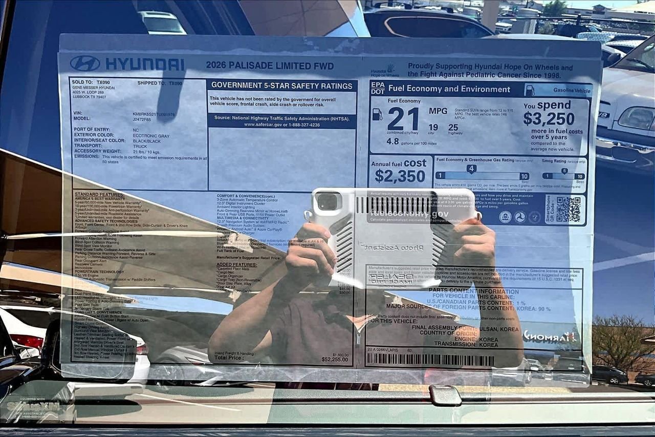 New 2026 Ecotronic Gray Pearl Hyundai Limited image 22