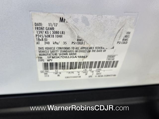 Used 2018 White Ford XLT image 19