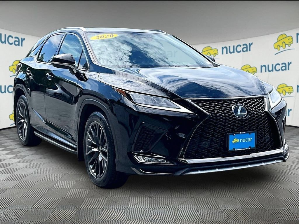 Used 2020 Black Lexus RX 350 F SPORT Performance image 1