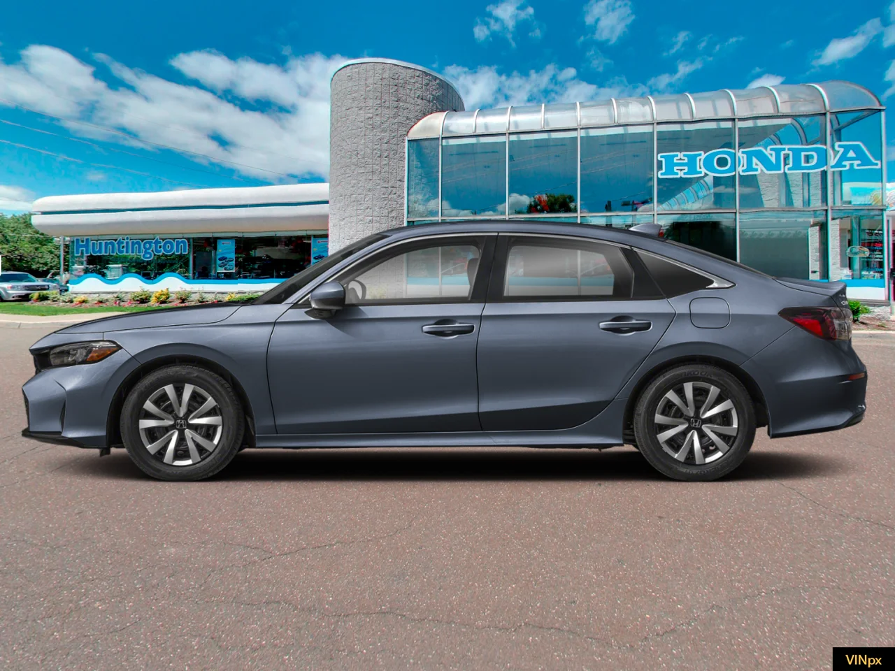 New 2026 Meteorite Gray Metallic Honda LX image 3