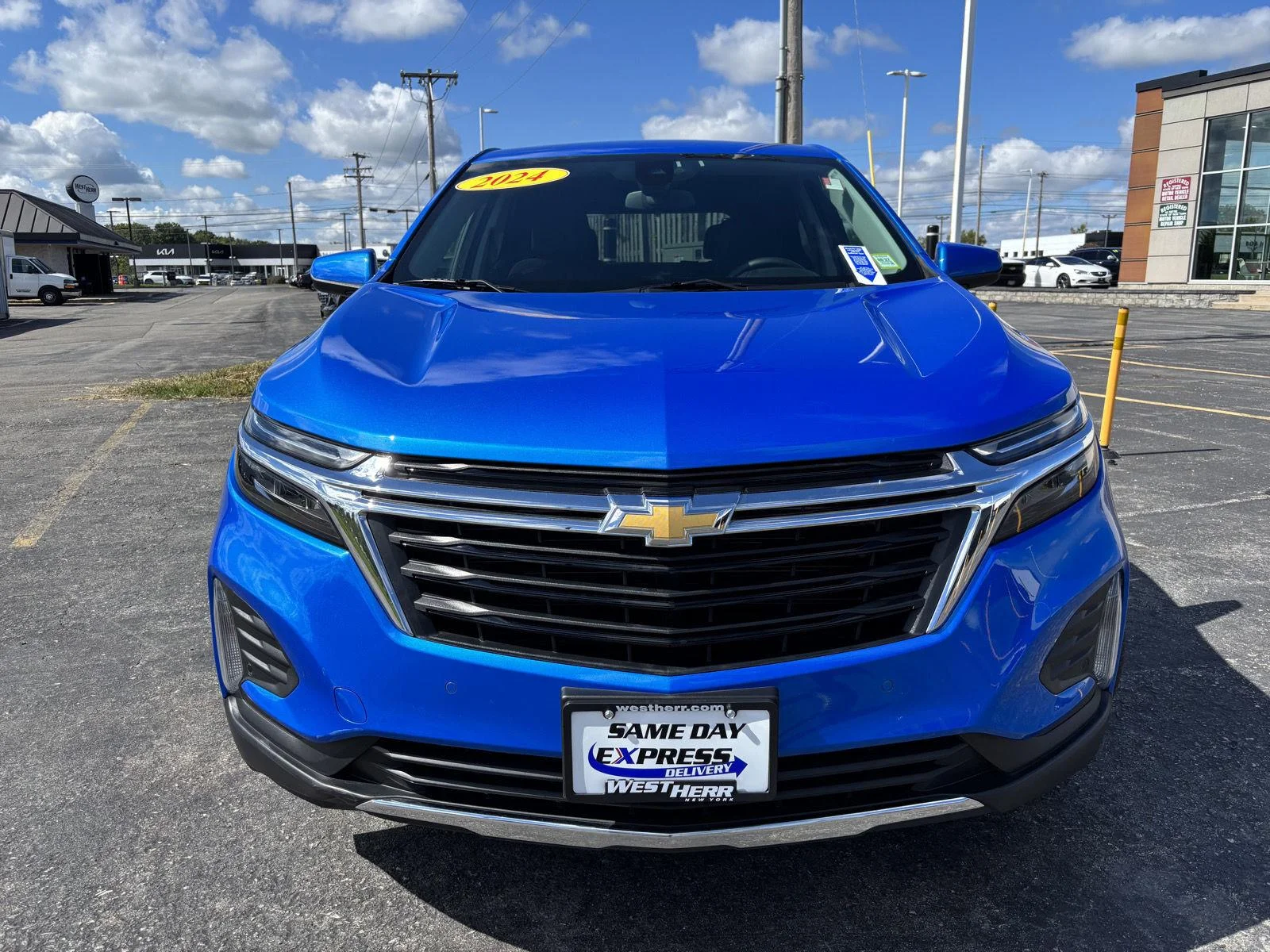 Used 2024 Riptide Blue Metallic Chevrolet LT image 2