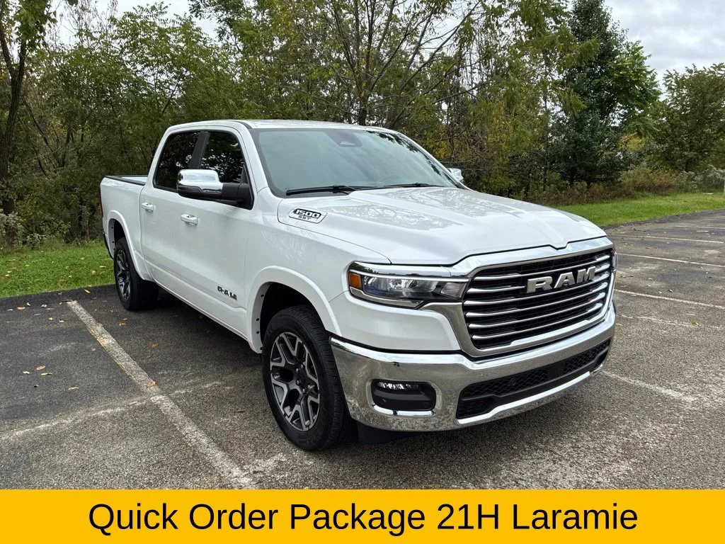 Certified Used 2025 Ivory White Ram Laramie image 9