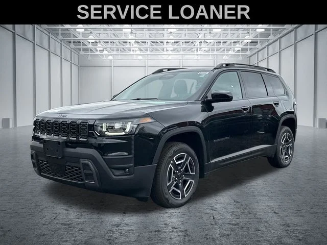 New 2026 Diamond Black Crystal Pearlcoat Jeep Laredo image 1