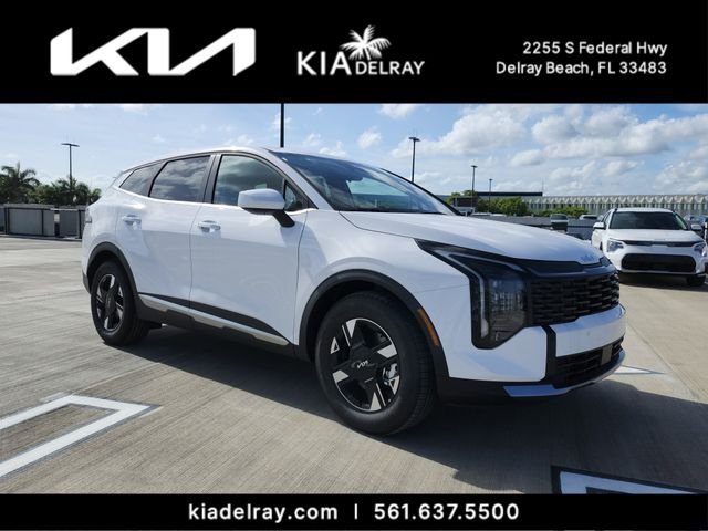 New 2026 Glacial White Kia LX image 1