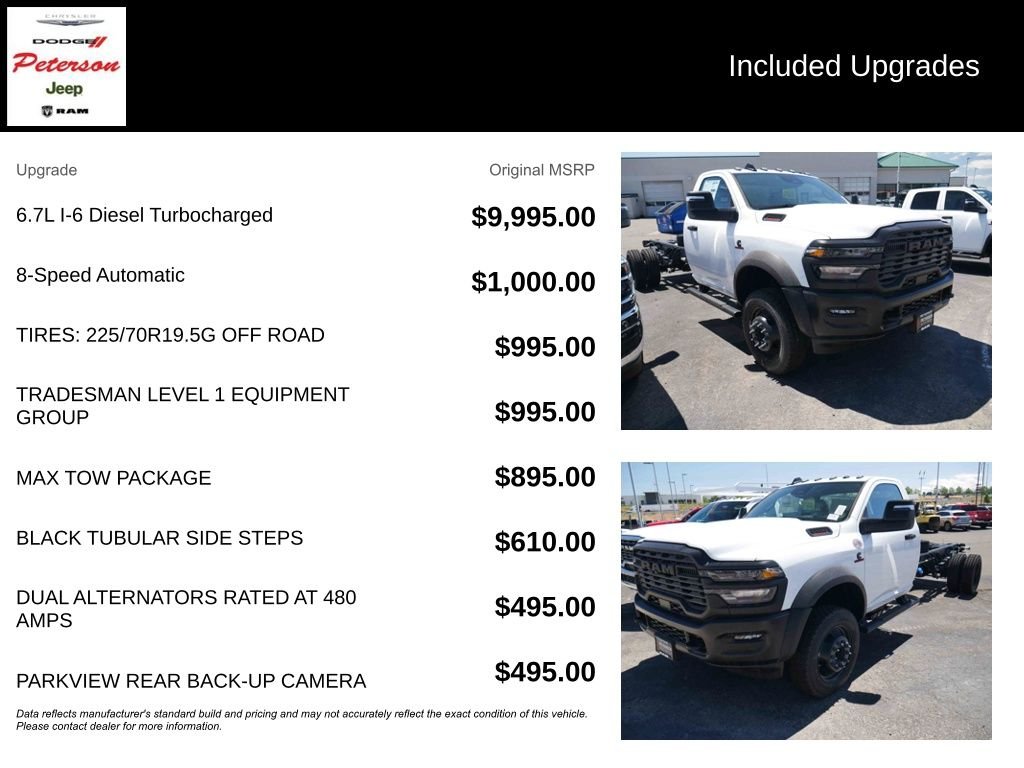 New 2026 Bright White Clearcoat RAM TRADESMAN image 11
