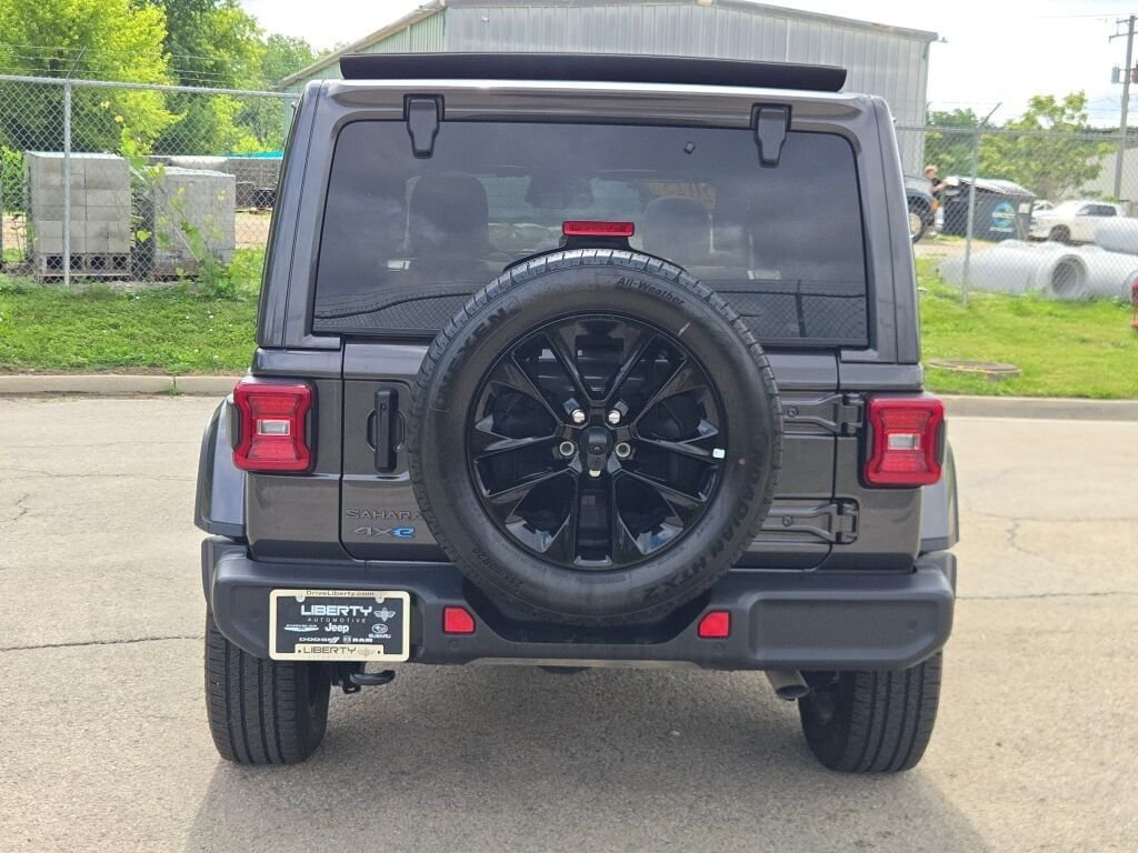 Certified Used 2025 Gray Jeep Sahara 4xe image 12