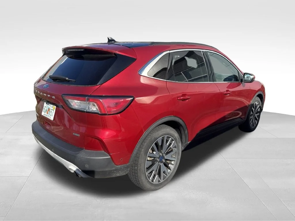 Used 2020 Red Ford Titanium image 4
