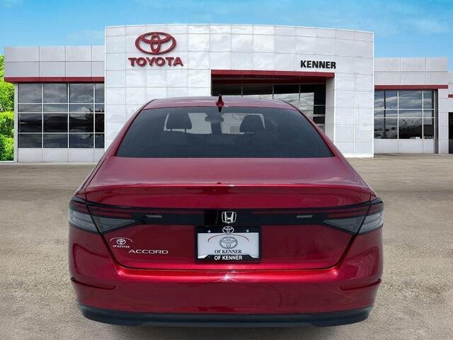 Used 2024 Radiant Red Metallic Honda EX image 5