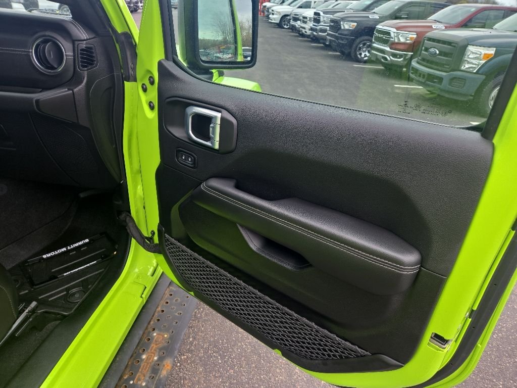 Used 2021 Green Jeep Unlimited Sahara High Altitude 4xe image 23