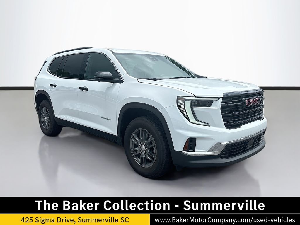 Used 2025 Summit White GMC Elevation image 1