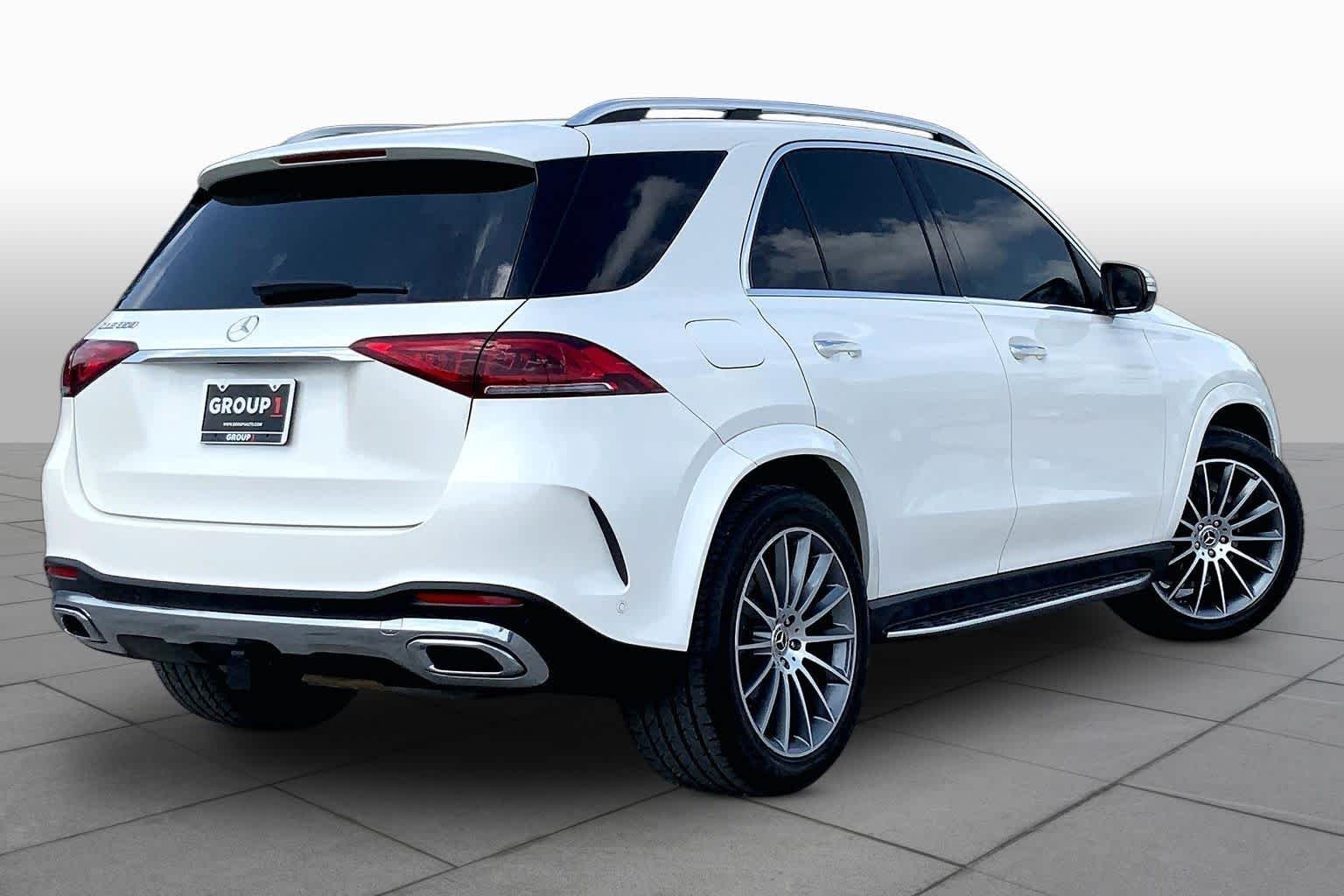 Used 2021 designo Diamond White Metallic Mercedes-Benz GLE 350 image 13