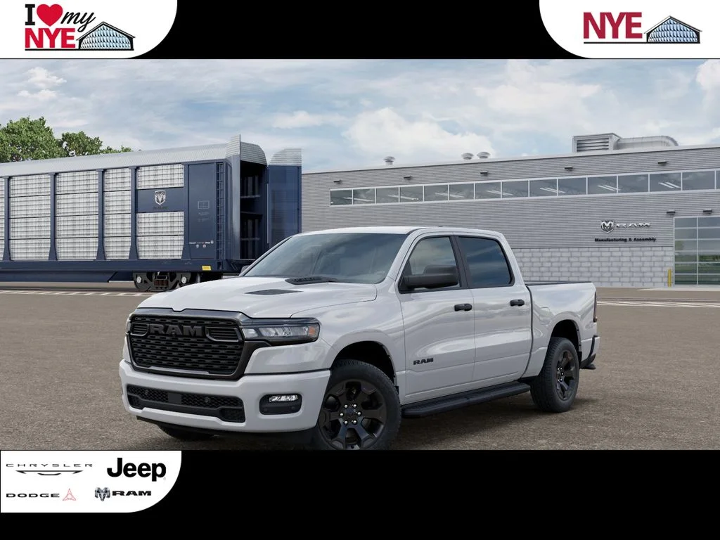 New 2026 Bright White Clearcoat RAM Express image 1