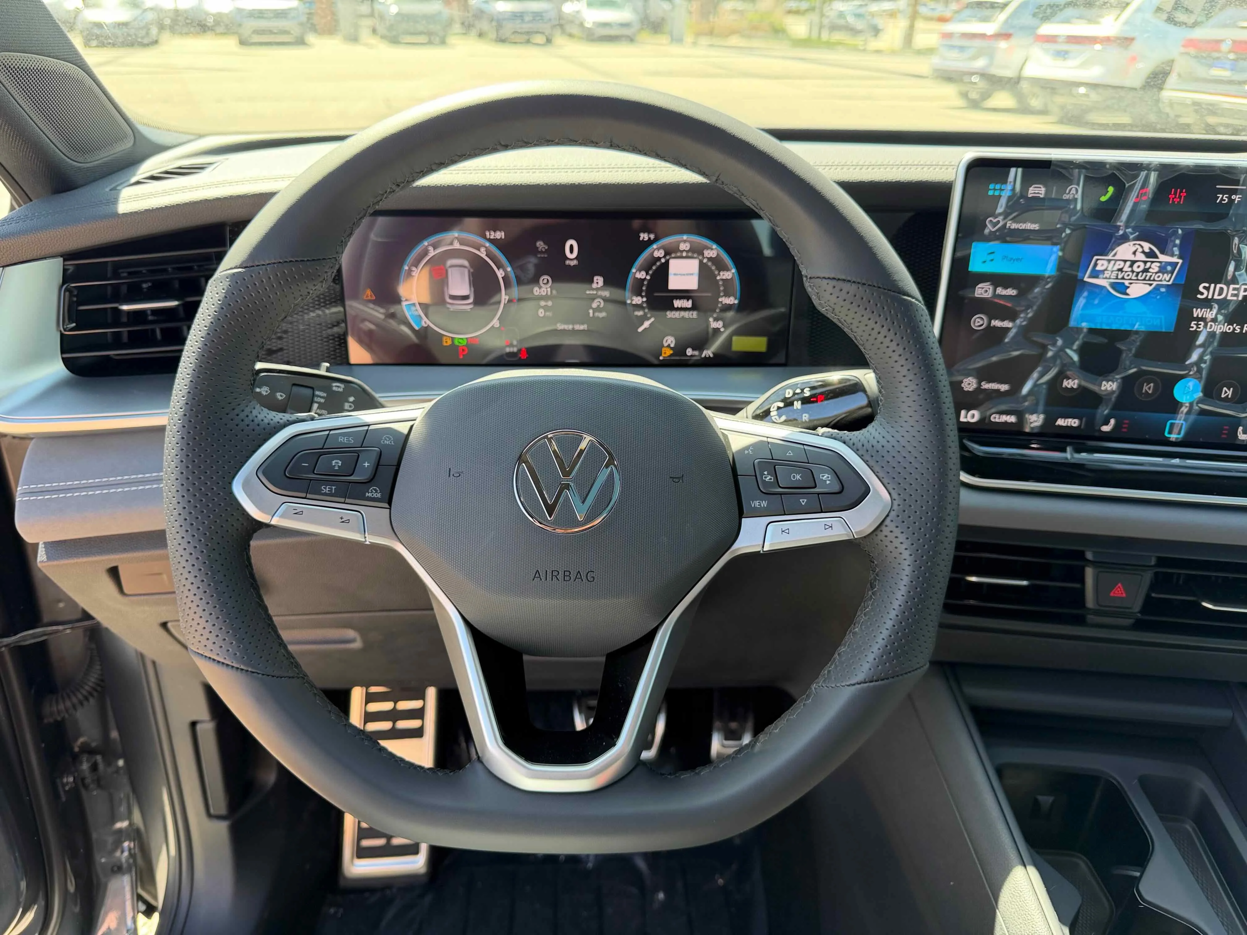 New 2026 Platinum Gray Volkswagen SE R-Line Black image 16