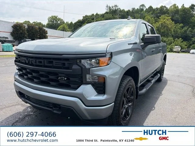 New 2026 Sterling Gray Metallic Chevrolet Custom image 1