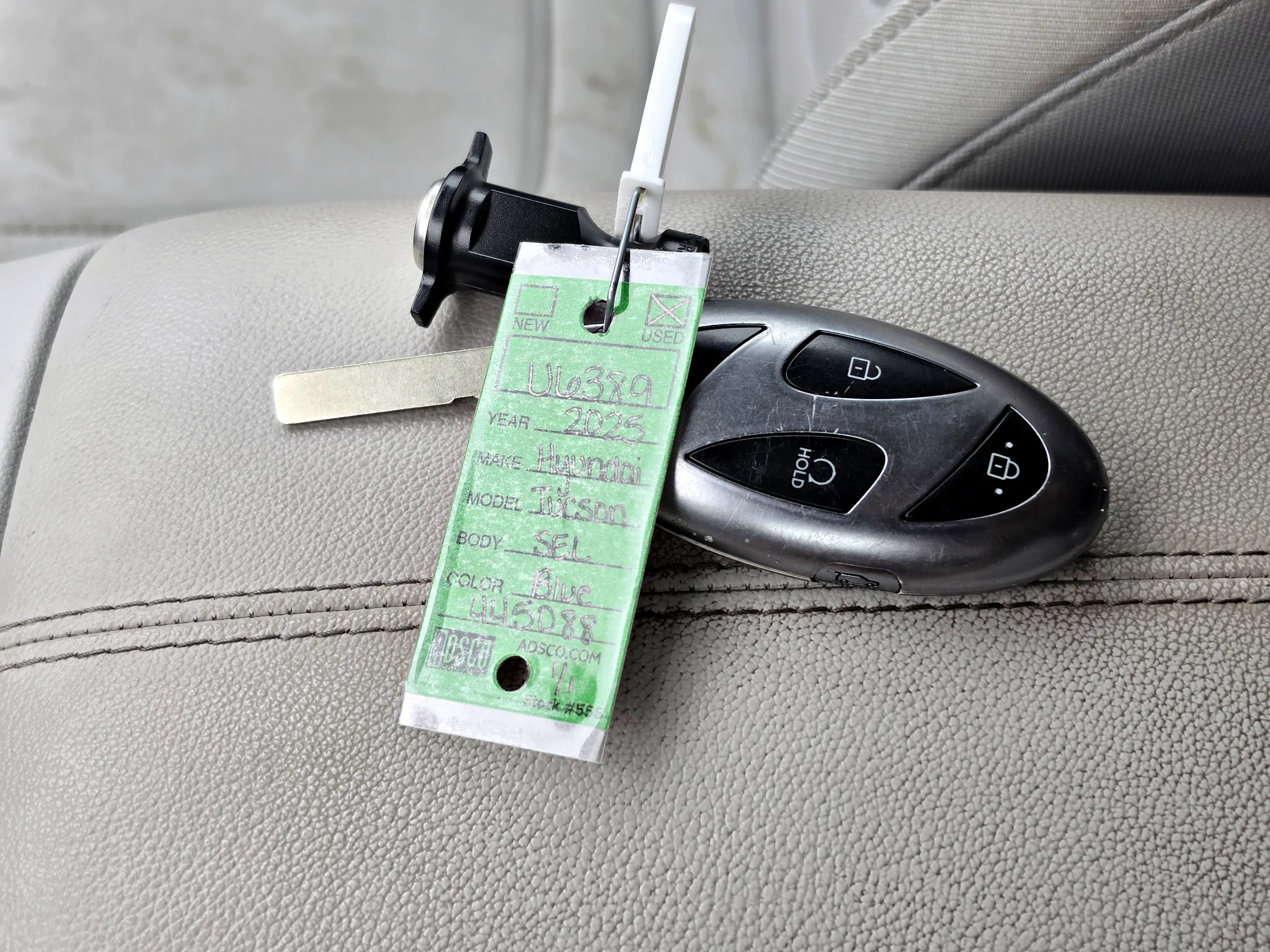 Used 2025 Atlantis Blue Hyundai SEL image 15
