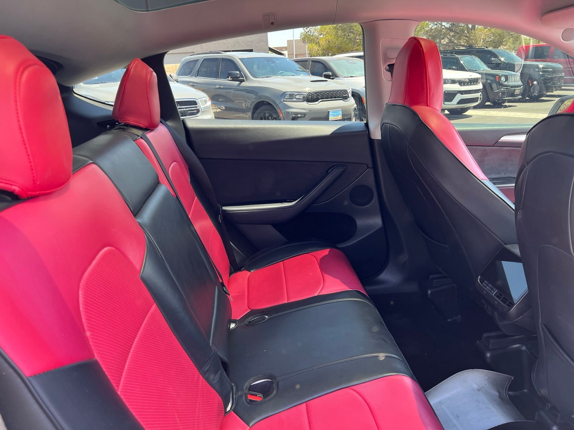 Used 2022 White Tesla Performance image 18