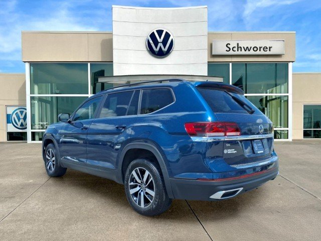 Certified Used 2023 Tourmaline Blue Metallic Volkswagen 2.0T SE image 9