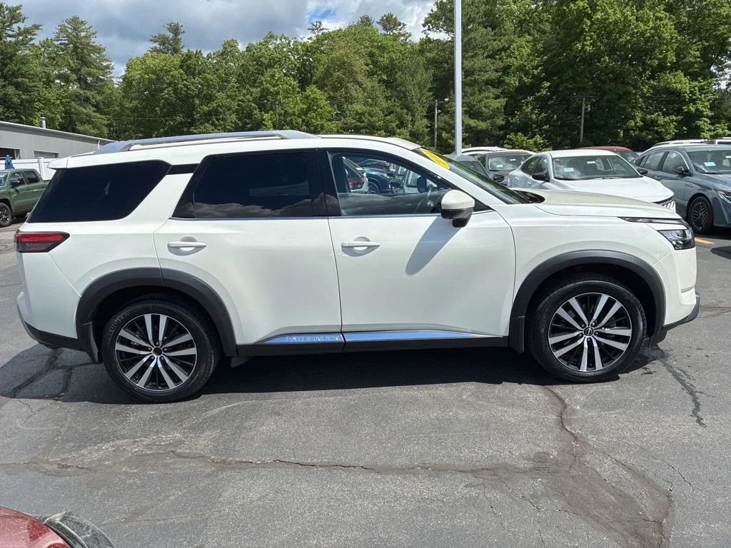 Certified Used 2024 White Nissan Platinum image 8