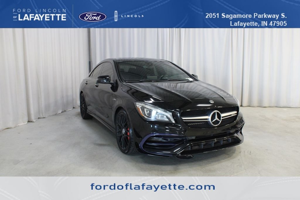 Used 2018 Cosmos Black Metallic Mercedes-Benz CLA 45 AMG® image 1
