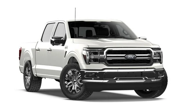 New 2026 Star White Metallic Tri-Coat Ford Lariat® image 4