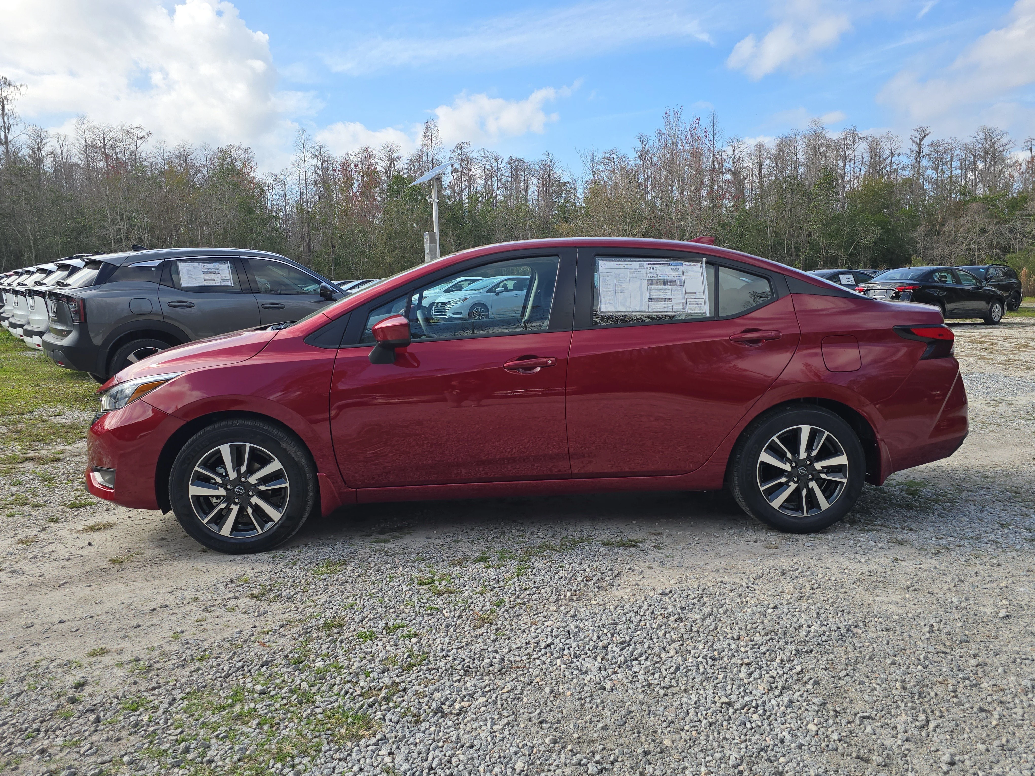 New 2025 Scarlet Ember Tintcoat Nissan SV image 5