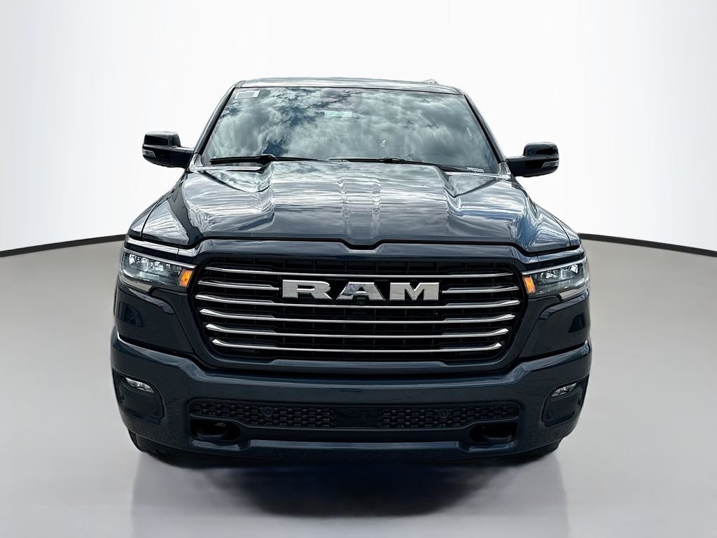 New 2026 Forged Blue Metallic Exterior Paint RAM Laramie image 2